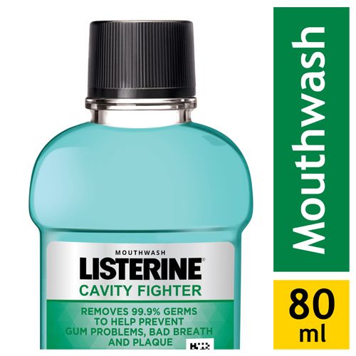 LISTERINE CAVITY FIGHTER MOUTHWASH 80ml